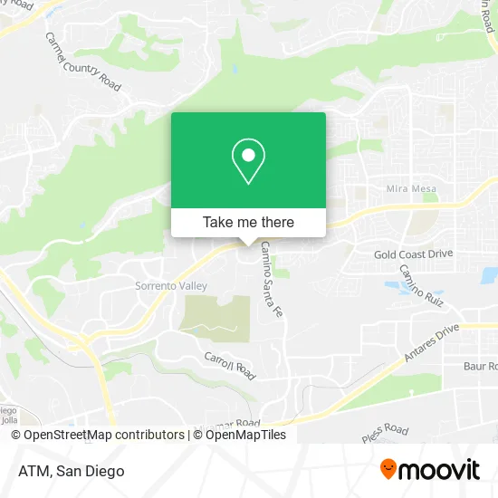 Mapa de ATM