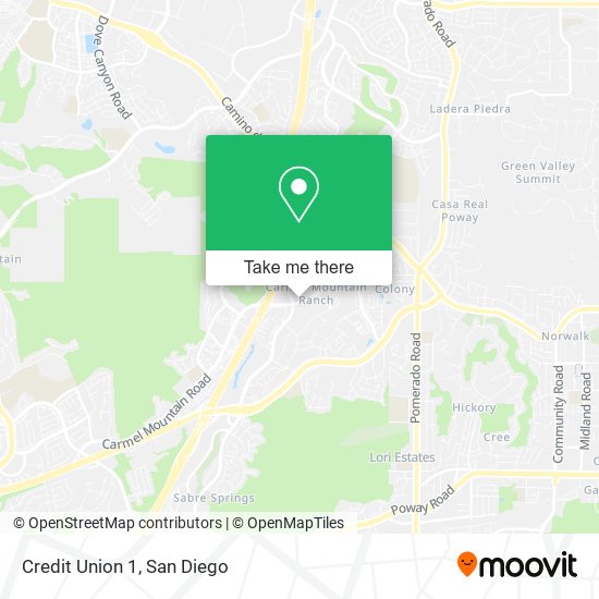 Credit Union 1 map