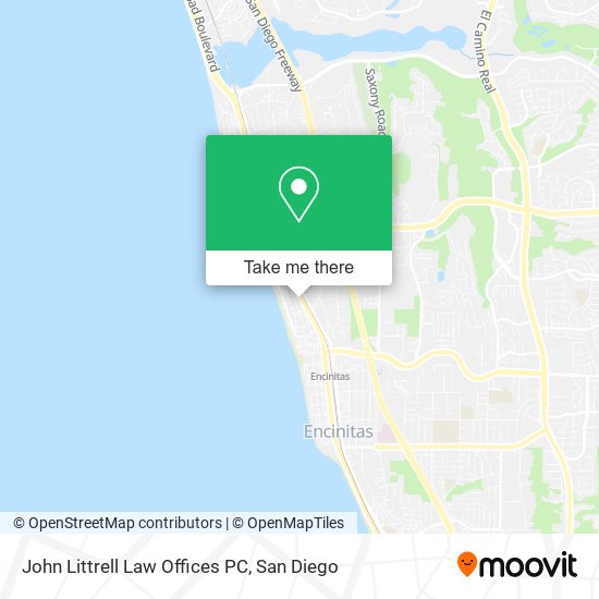 John Littrell Law Offices PC map