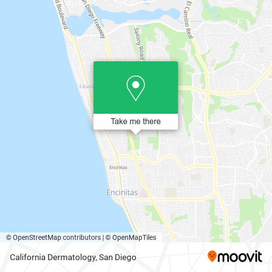 Mapa de California Dermatology