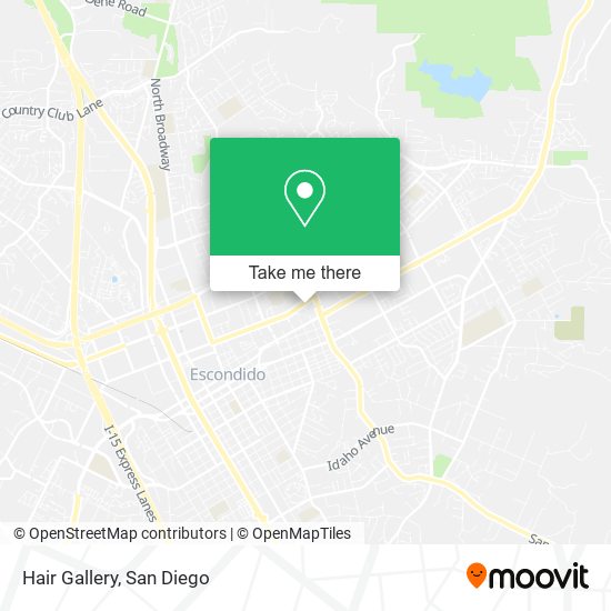 Hair Gallery map