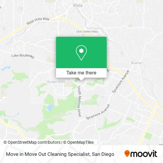 Mapa de Move in Move Out Cleaning Specialist