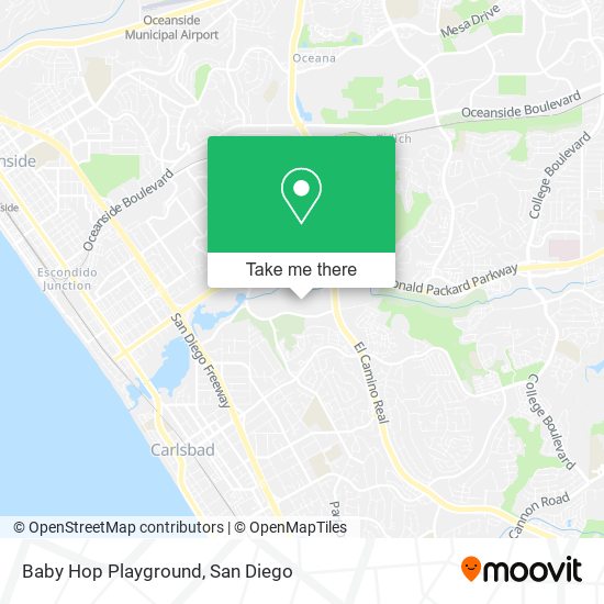 Mapa de Baby Hop Playground