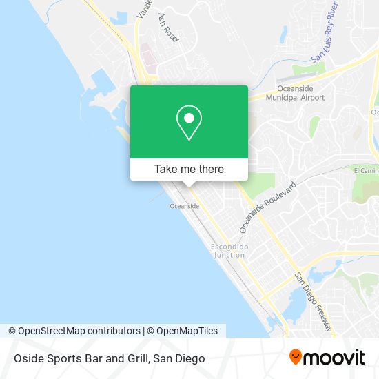 Oside Sports Bar and Grill map