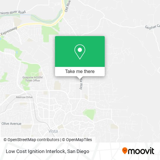 Mapa de Low Cost Ignition Interlock