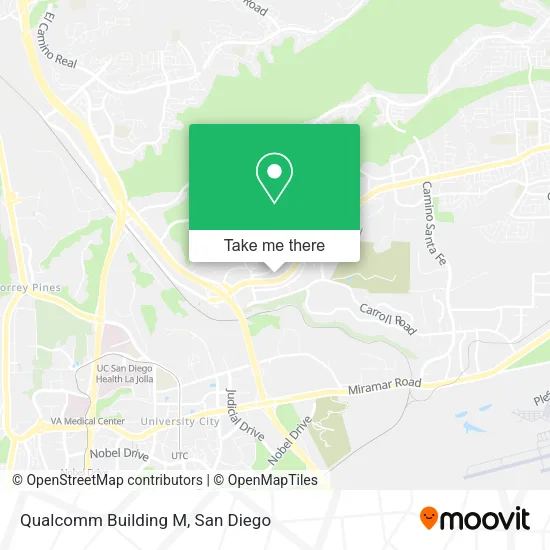 Mapa de Qualcomm Building M