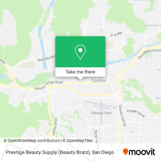 Prestige Beauty Supply (Beauty Bratz) map