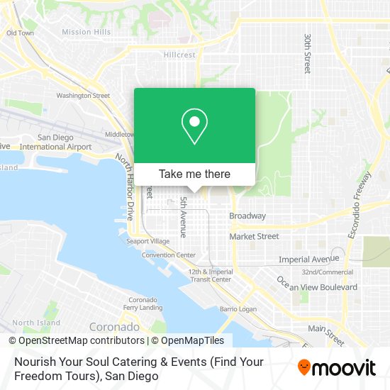 Mapa de Nourish Your Soul Catering & Events (Find Your Freedom Tours)