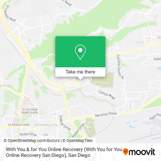 With You & for You Online Recovery (With You for You Online Recovery San Diego) map