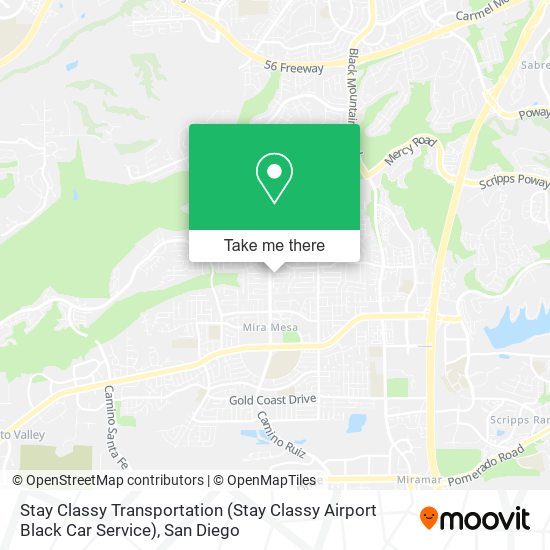 Mapa de Stay Classy Transportation (Stay Classy Airport Black Car Service)