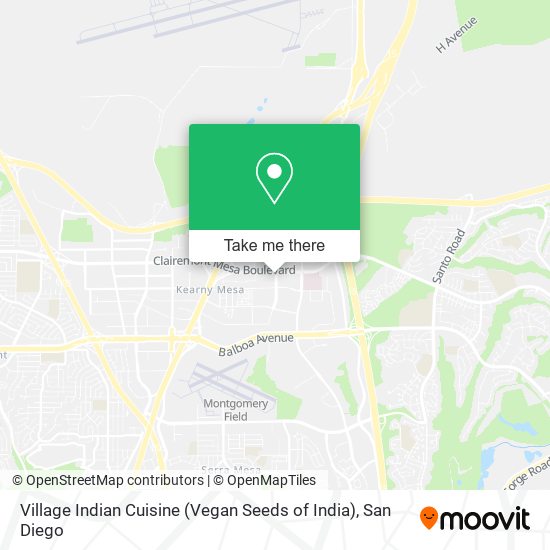 Mapa de Village Indian Cuisine (Vegan Seeds of India)