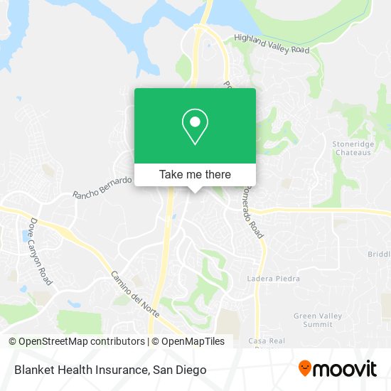 Blanket Health Insurance map