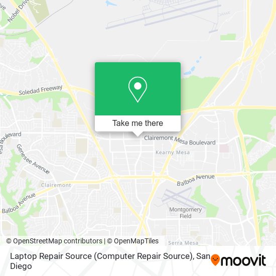 Mapa de Laptop Repair Source (Computer Repair Source)