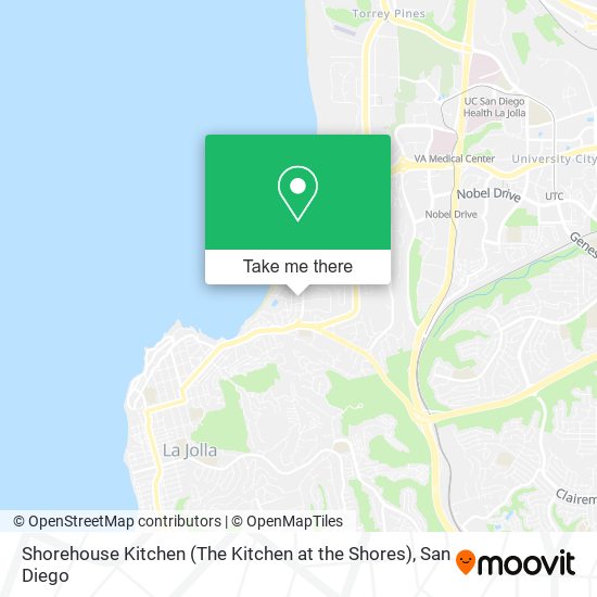 Mapa de Shorehouse Kitchen (The Kitchen at the Shores)