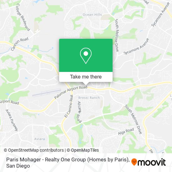 Paris Mohager - Realty One Group (Homes by Paris) map