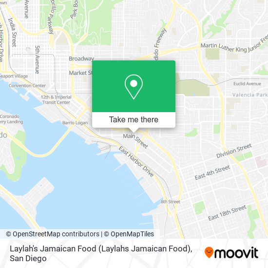Mapa de Laylah's Jamaican Food (Laylahs Jamaican Food)