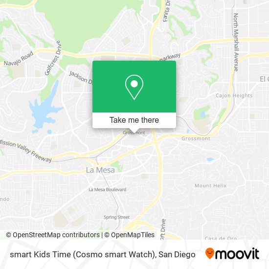 Mapa de smart Kids Time (Cosmo smart Watch)