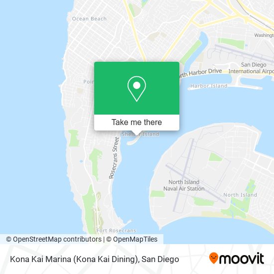 Kona Kai Marina (Kona Kai Dining) map