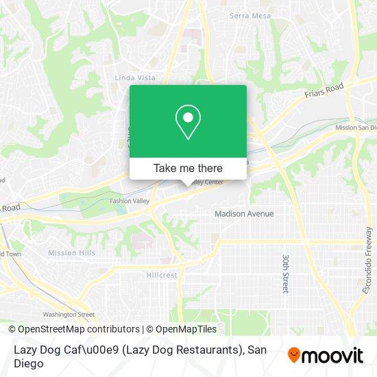 Lazy Dog Caf\u00e9 (Lazy Dog Restaurants) map