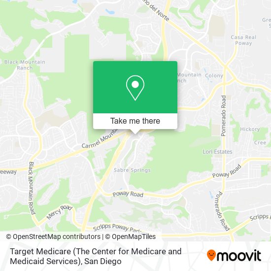 Mapa de Target Medicare (The Center for Medicare and Medicaid Services)