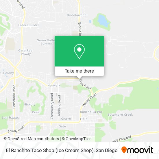 El Ranchito Taco Shop (Ice Cream Shop) map