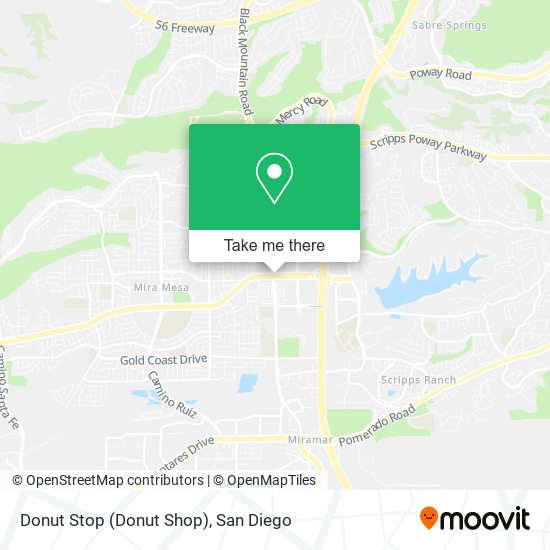 Donut Stop (Donut Shop) map