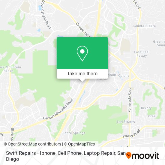 Swift Repairs - Iphone, Cell Phone, Laptop Repair map