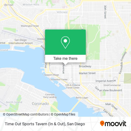 Time Out Sports Tavern (In & Out) map