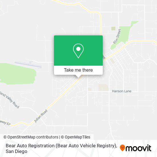 Bear Auto Registration (Bear Auto Vehicle Registry) map