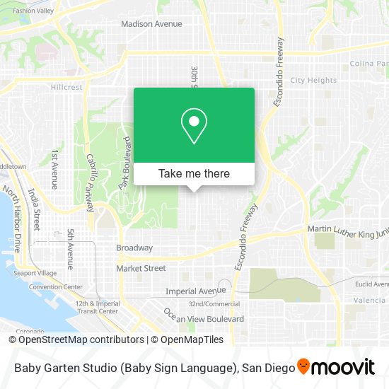 Mapa de Baby Garten Studio (Baby Sign Language)