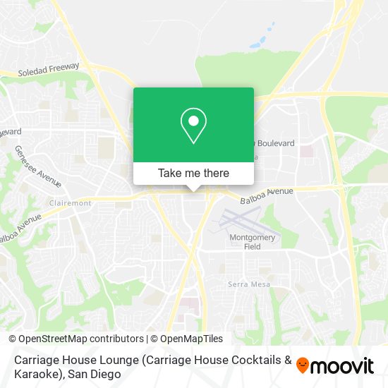 Carriage House Lounge (Carriage House Cocktails & Karaoke) map