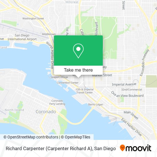 Richard Carpenter (Carpenter Richard A) map