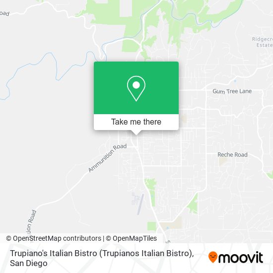 Trupiano's Italian Bistro (Trupianos Italian Bistro) map