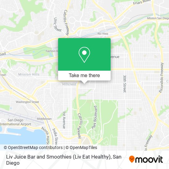 Mapa de Liv Juice Bar and Smoothies (Liv Eat Healthy)