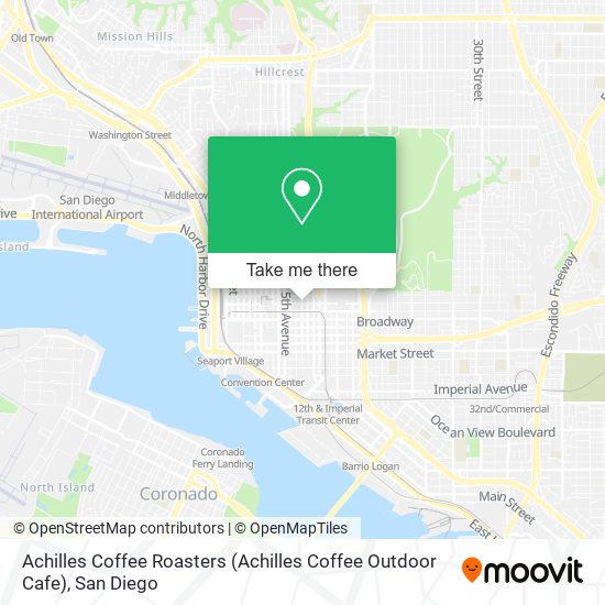 Mapa de Achilles Coffee Roasters (Achilles Coffee Outdoor Cafe)