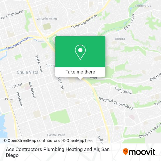 Mapa de Ace Contractors Plumbing Heating and Air