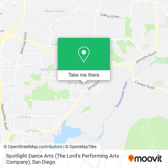 Spotlight Dance Arts (The Lord's Performing Arts Company) map