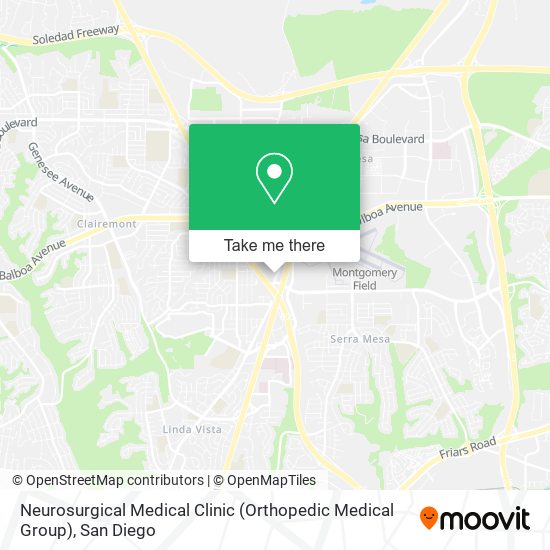 Neurosurgical Medical Clinic (Orthopedic Medical Group) map