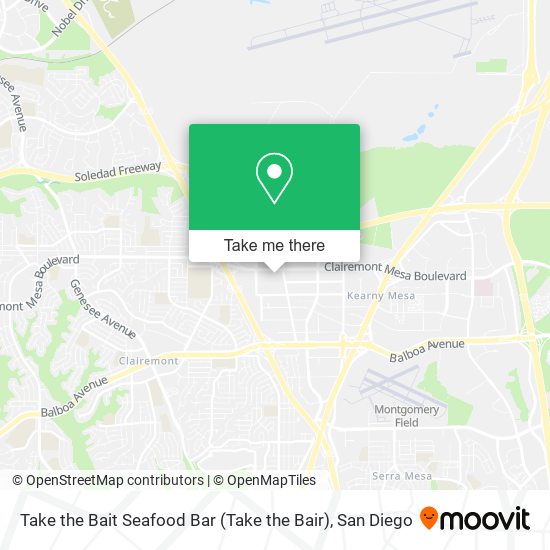 Take the Bait Seafood Bar (Take the Bair) map