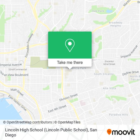 Lincoln High School (Lincoln Public School) map