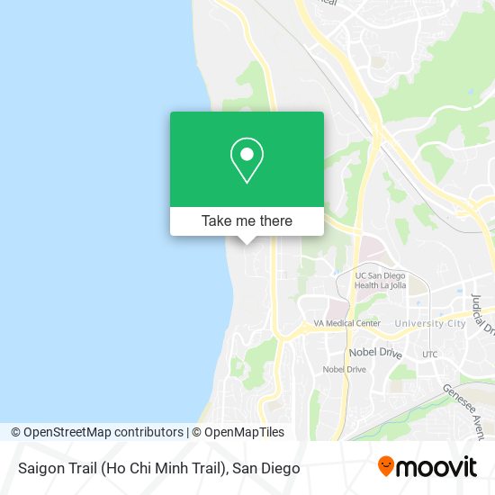 Saigon Trail (Ho Chi Minh Trail) map