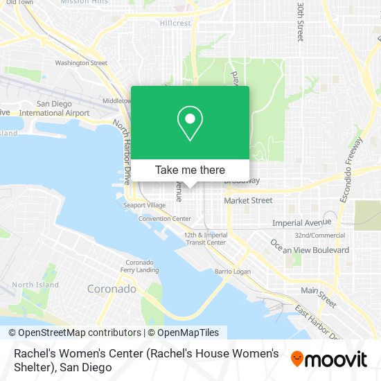 Mapa de Rachel's Women's Center (Rachel's House Women's Shelter)