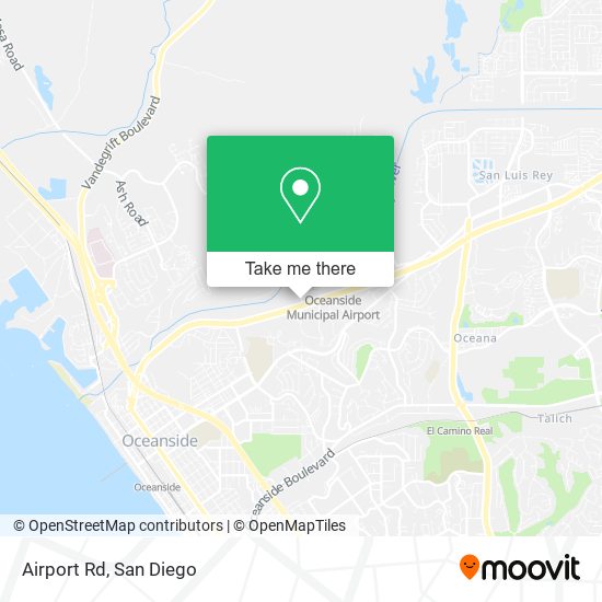 Mapa de Airport Rd
