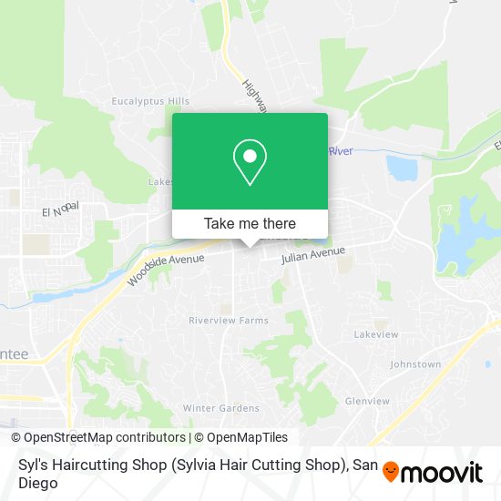 Mapa de Syl's Haircutting Shop (Sylvia Hair Cutting Shop)