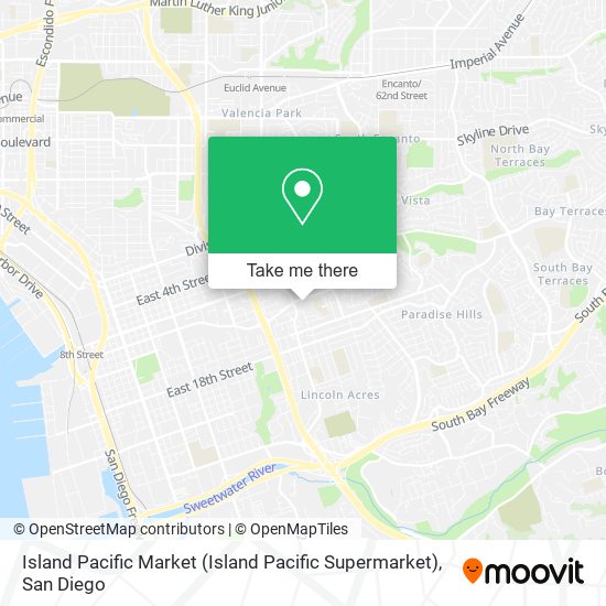 Mapa de Island Pacific Market (Island Pacific Supermarket)