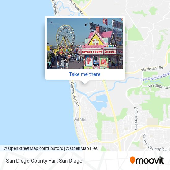 Mapa de San Diego County Fair