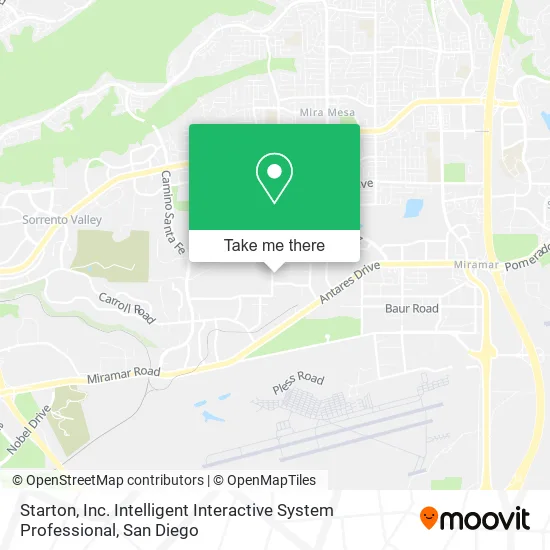 Starton, Inc. Intelligent Interactive System Professional map