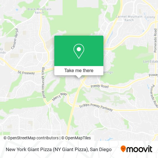 New York Giant Pizza (NY Giant Pizza) map