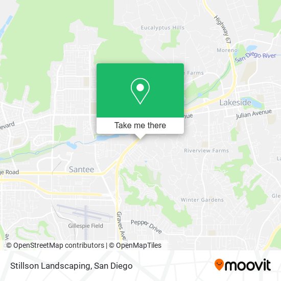 Stillson Landscaping map