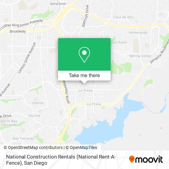 National Construction Rentals (National Rent-A-Fence) map